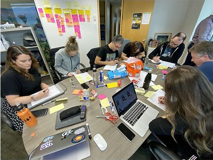 Atelier de design sprint avec l’équipe de la Sépaq